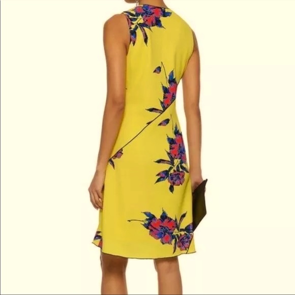 Proenza Schouler silk crepe floral shift dress - Picture 2 of 10